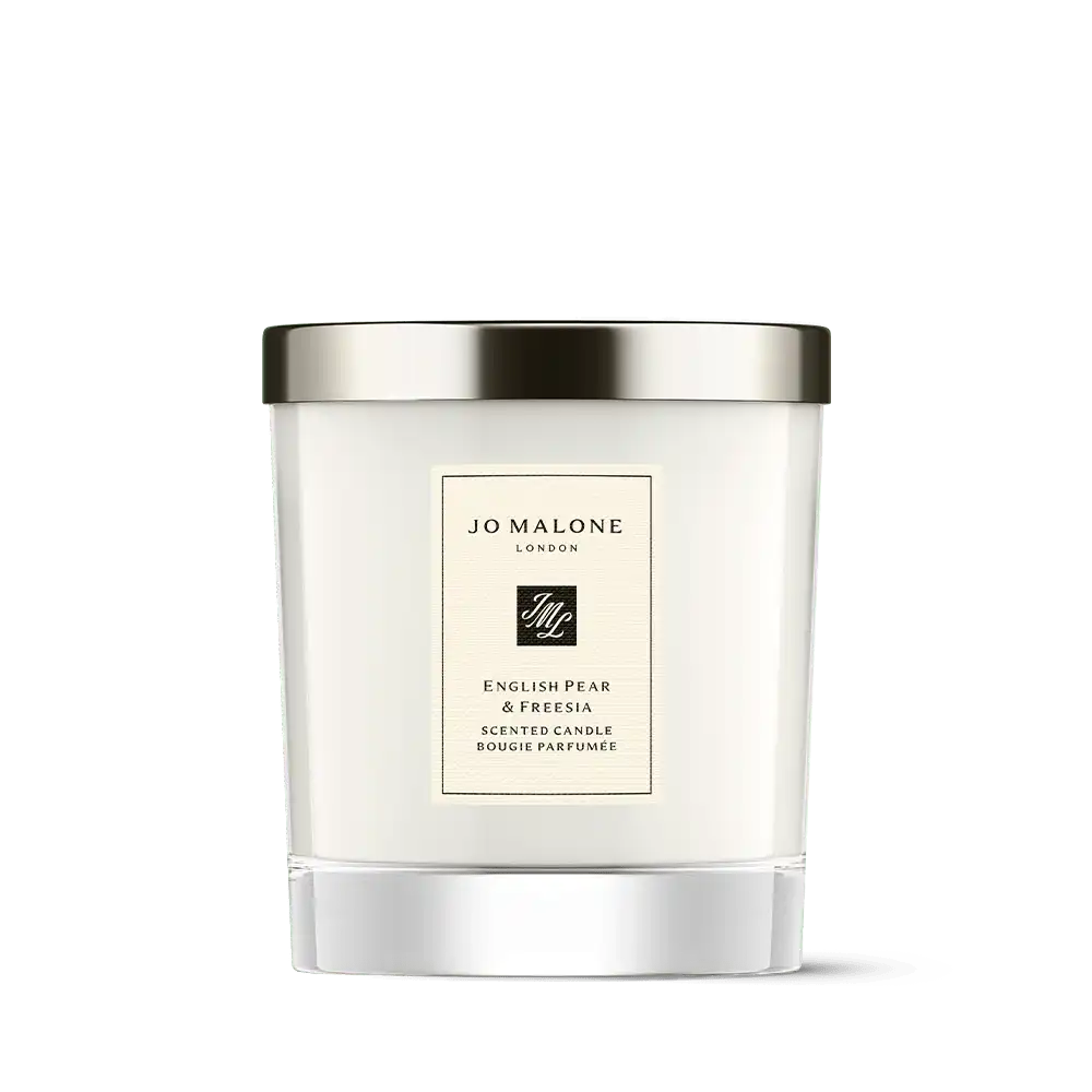 English Pear & Freesia Scented Candle